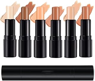 Bâton de contour amélioré 2023, bâton surligneur correcteur 6 couleurs, bâton de contour