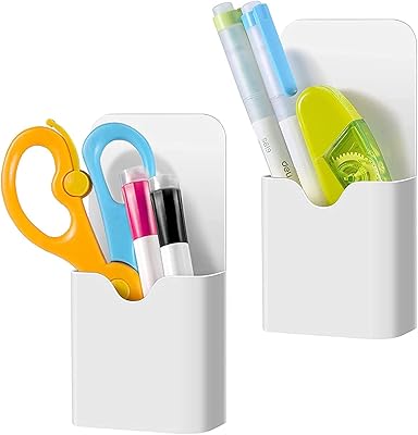 Porte-crayons magnétique pour tableau blanc ou réfrigérateur, organisateur de rangement magnétique pour école