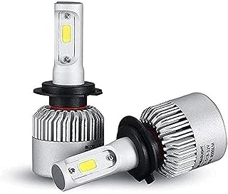 Une paire d'ampoules de phare led h7, 8000 lumens.