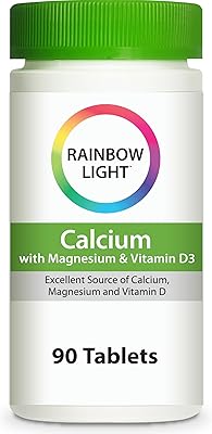 Rainbow light supplément multivitaminé de calcium de magnésium et de vitamine d favorise