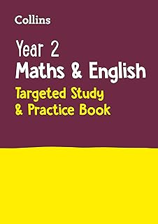 Livre d'étude et de pratique ciblé sur les mathématiques et l'anglais ks1