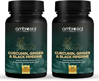 Capsules de curcumine ambrociale (paquet de 2)
