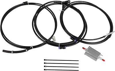 Kit de conduites de carburant en nylon fl-fg0053 compatible avec chevrolet silverado 1999-2003