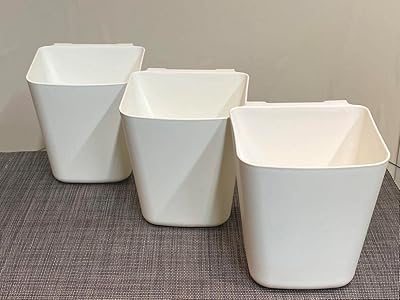 Nouvel ensemble de contenants alimentaires sunnersta d'ikea blanc 3 pièces