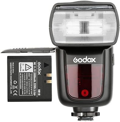 Caméra godox ving v860ii v860ii-o 2.4g gn60 ttl hss li-ion batterie 1/8000s flash