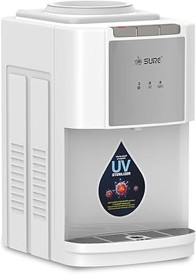 Distributeur d'eau à chargement par le dessus sure avec protection uv et 3
