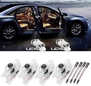 Lampes de porte de voiture led avec logo 3d lampes de bienvenue