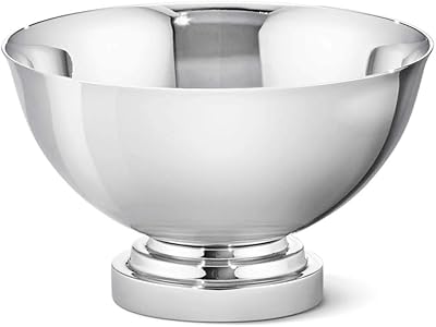Bol manhattan en acier inoxydable georg jensen finition polie vaisselle