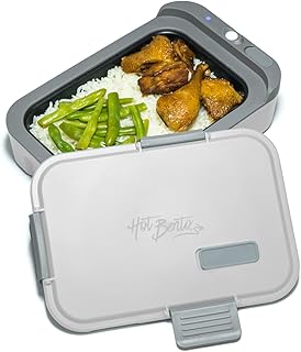 Boîte à lunch bento auto-chauffante chaude fonctionnant sur piles portable