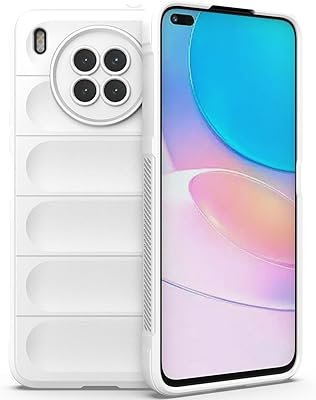 Coque huawei nova 8i, abhole flexible silicone tpu antidérapant absorption des chocs coque