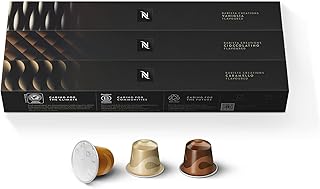 Capsules nespresso original line, pack saveur barista, expresso à torréfaction douce, 30 capsules
