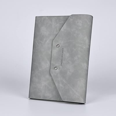 Couverture de carnet incluse a5-format exécutif couverture 100 % recyclable avec porte-stylo