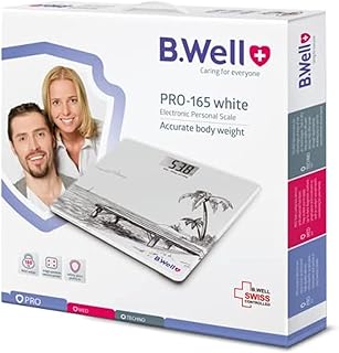 Pèse-personne électronique b-well pro-165 (blanc)