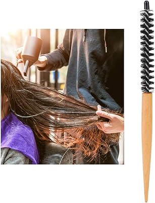 Petite brosse à cheveux ronde peigne de coiffure professionnel friser maquillage