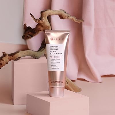 Masque de nuit au collagène k-secret, crème hydratante anti-rides pour le visage