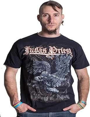 تي شيرت rock off judas priest sad wings schwarz