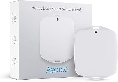 Interrupteur intelligent robuste iotec, contrôle de sécurité domestique z-wave plus marche/arrêt, enregistrement