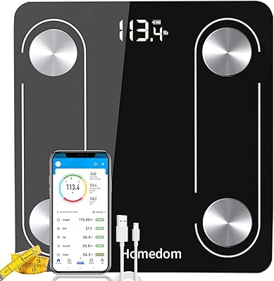 Balance intelligente avec bluetooth, balance de graisse corporelle, balance de salle de bain