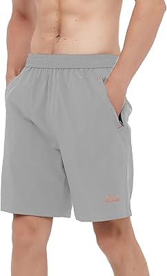 Short de sport basudam pour hommes léger à séchage rapide poches