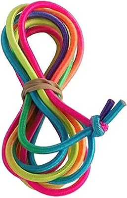 Amzboin 1 mm 100 m de fil de perles extensible extensible coloré flexible