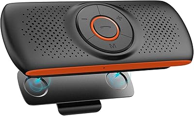 Haut-parleur bluetooth pour mobile mains libres adaptateur de lecteur de musique de voiture