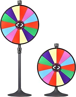 Win spin roue de récompense robuste de 24 pouces à double usage réglable
