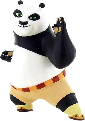 Comance com-y99912 figurine de défense kung fu panda, bo attack