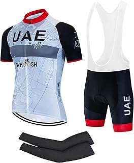 Maillot de cyclisme d'été pour hommes, ensemble de combinaison de cyclisme à manches
