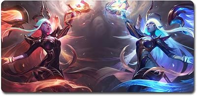 Tapis de souris de jeu prenant en charge soraka un grand tapis au