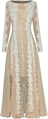Befour robes longues pour femmes robes de mariée décontractées pour femmes à manches