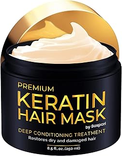 Masque capillaire à la kératine paspari - masque capillaire à la kératine de luxe - réparation, nutrition et traitement de beauté professionnels des cheveux - avec oméga 3, 9 et vitamine e - masque nourrissant aux protéines. Simplifiez vos achats avec Diaytar, le e-commerce nouvelle génération