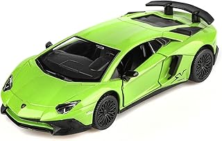 Tokaxi 1/36 lamborghini aventador lp750-4 sv modèles de voitures moulées sous pression, véhicules