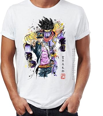 T-shirt argenté jojos pizzaris adventures action illustration pour hommes t-shirts et t-shirts à col rond (3k0081m, xs). Diaytar Sénégal : Votre guichet unique pour tous vos achats