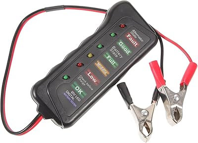 Gafoki 1pc analyseur de système de batterie testeur de charge de batterie automatique