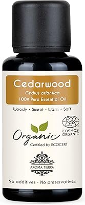 Huile essentielle de bois de cèdre (leçons atlantica) - aroma terra - 100%