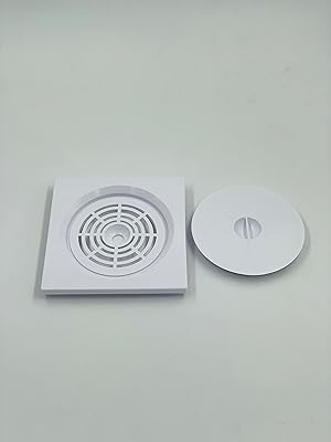 Crépine de sol de salle de bain uni-flo taille 15 x cm