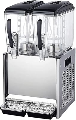 Distributeur de jus commercial, 12l x 2, machine à jus chaud et froid