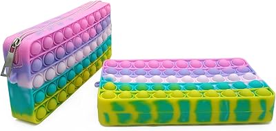 Sac à crayons en silicone pop bubble simple sac cosmétiques boîte de rangement