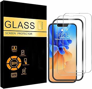 Protection d'écran pour iphone avec alignement du cadre facile à installer résistante aux