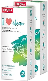 Sacs hygiéniques jetables sirona pour tampons préservatifs couches serviettes hygiéniques protège-slips et déchets