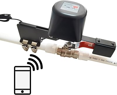 Contrôleur de vanne wifi avec vanne d'eau intelligente bluetooth, télécommande automatique, smart life