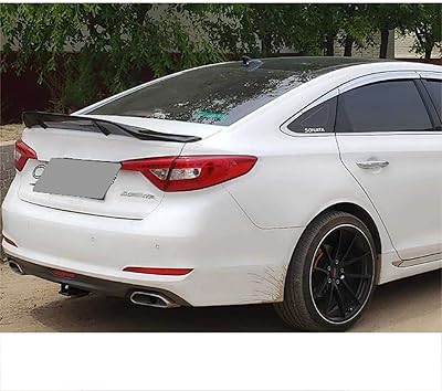 Spoiler arrière de voiture pour hyundai sonata r 9th 2015-2019, en plastique abs