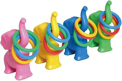 Jeu de lancer d'anneaux pour enfants, ensemble de jeux de lancer d'anneaux