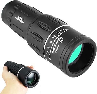 Télescope monoculaire 16x52, jumelles monoculaires à prisme haute puissance pour adultes et enfants
