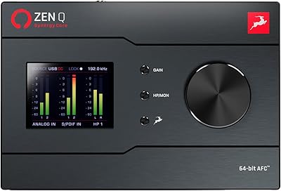 Interface audio usb type-c pilotée par bus antelope audio synergycore 14x10 de zenq