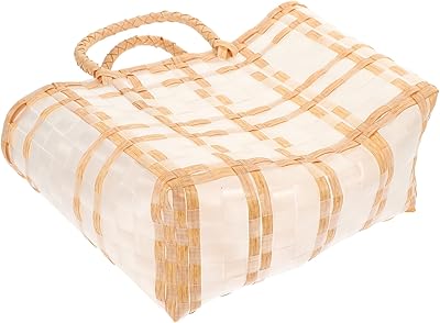 Sac à bandoulière tissé en paille pour femme de couleur rose vif