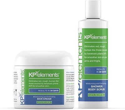 Ensemble de crèmes exfoliantes et exfoliantes pour le corps kb elements, 15 oz