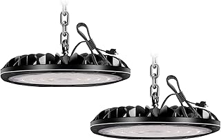 Lot de 2 lampes led ufo 100 w pour grande hauteur