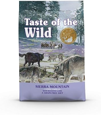 Taste of the wild nourriture sèche pour chiens à haute teneur en protéines