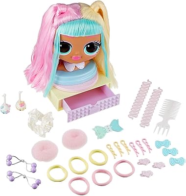 Surprise ! tête à coiffer omg candylicious avec 30 surprises